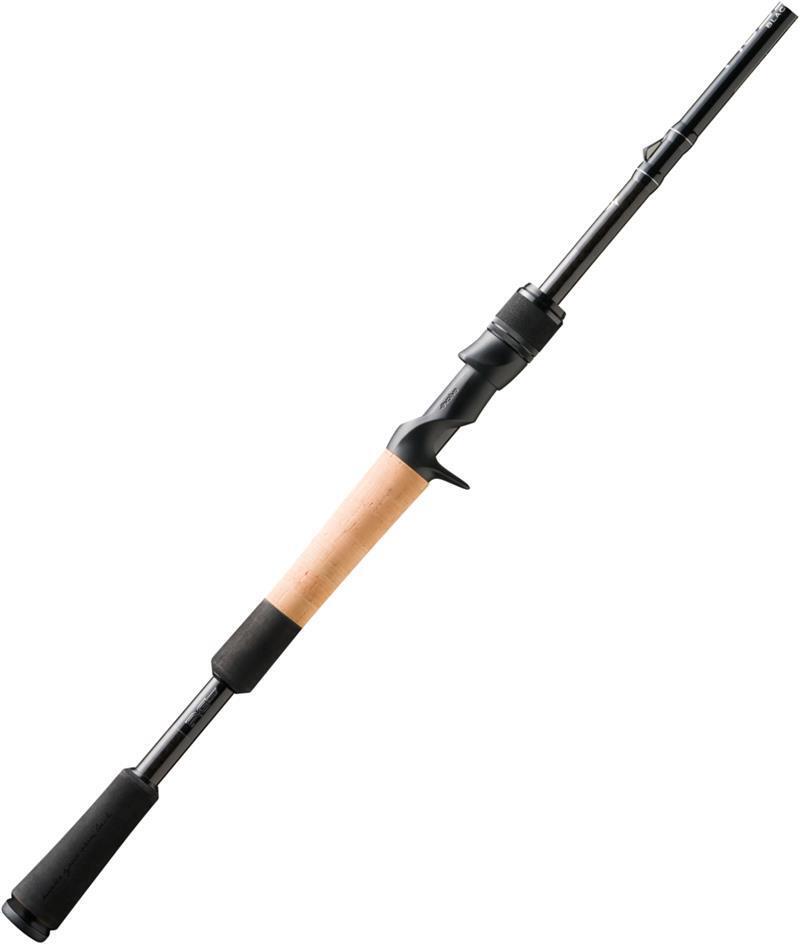 13 Fishing Muse Black - 6'8 L 4-10lb Baitcaster Rod - 2pc