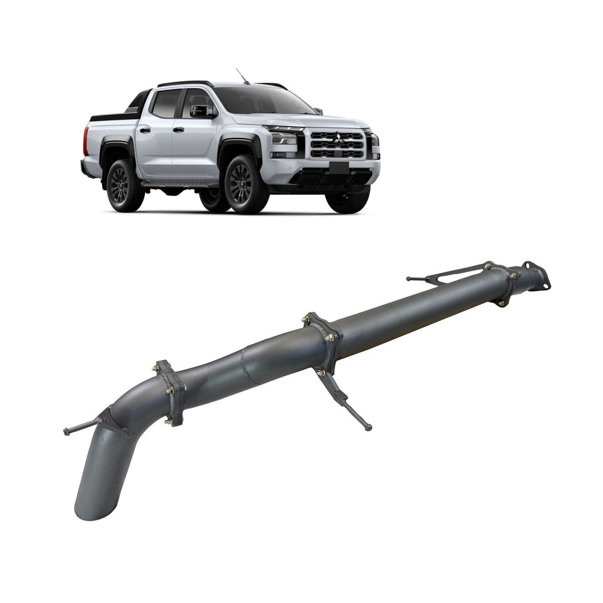 Redback Extreme Duty Exhaust for Mitsubishi MV Triton (07/2023 - on)