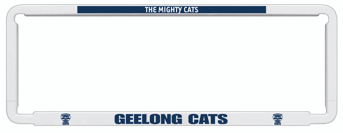 Sperling AFL Number Plate Frame - Geelong