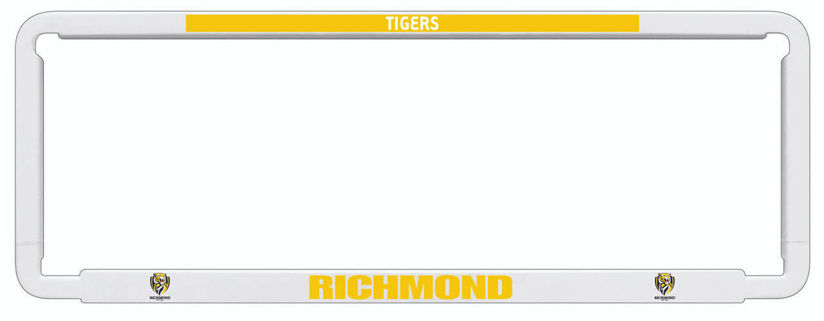 Sperling AFL Number Plate Frame - Richmond
