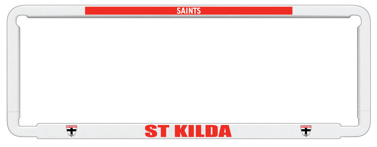 Sperling AFL Number Plate Frame - St Kilda