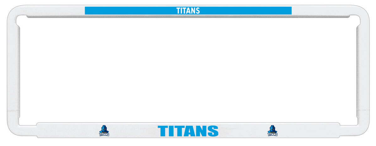 Sperling NRL Number Plate Frame - Titans