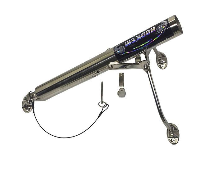 Hookem Wishbone Outrigger Base Set Only - Snout 450mm Long - 40.5mm Outrigger Poles