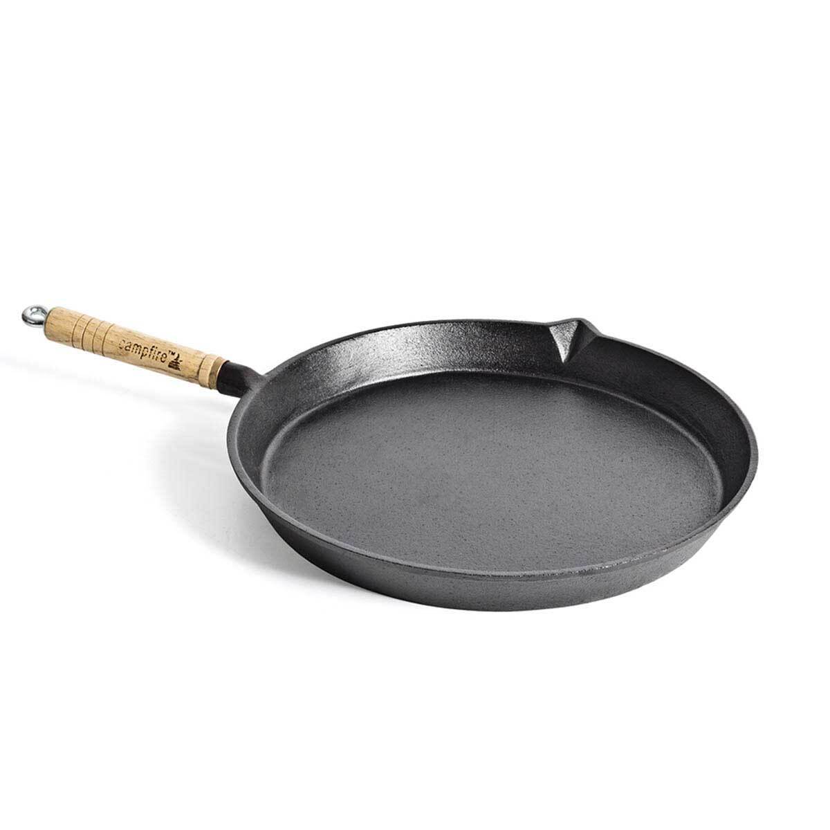 Charmate 24cm Square Cast Iron Frying Pan