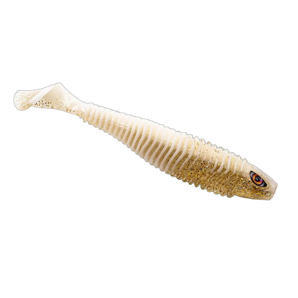 Chasebaits Paddle Bait 4" Col 101 MILK FLASH