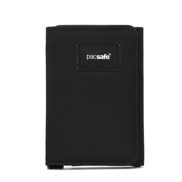 PACSAFE RFIDsafe Trifold Wallet S25 - Jet Black