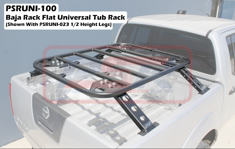 Performance Suspension Racing Baja Rack Flat Universal Tub Rack with ...