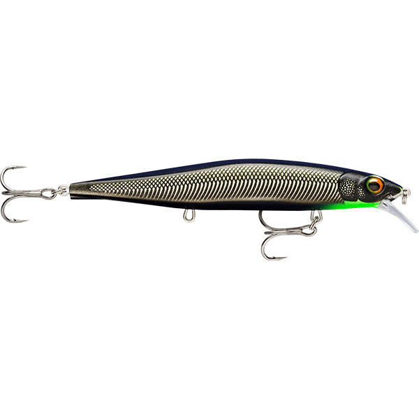 Rapala Precision Xtreme Mavrik 110 Matt Black Green Uv