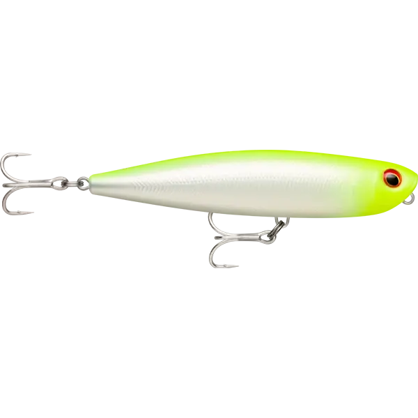 Rapala Precision Xtreme Pencil Saltwater 107cm Silver Fluro Chartreuse UV