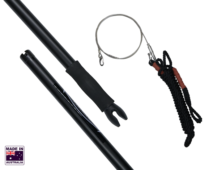 Hookem 6mm Stainless Steel Tail Rope - D Style - Stainless Steel - Includes Rope No Wire
