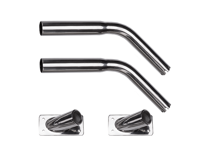Hookem Economy Adjustable Outrigger Snouts Only - 6 Positions To Suit 34.5mm Outrigger Poles