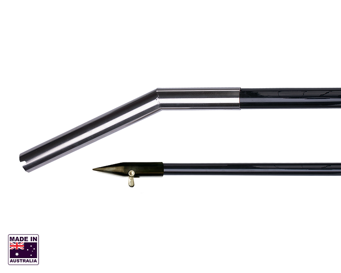 Hookem Straight Shotgun Snout Only - Stainless Steel - (Approx 35mm Id)