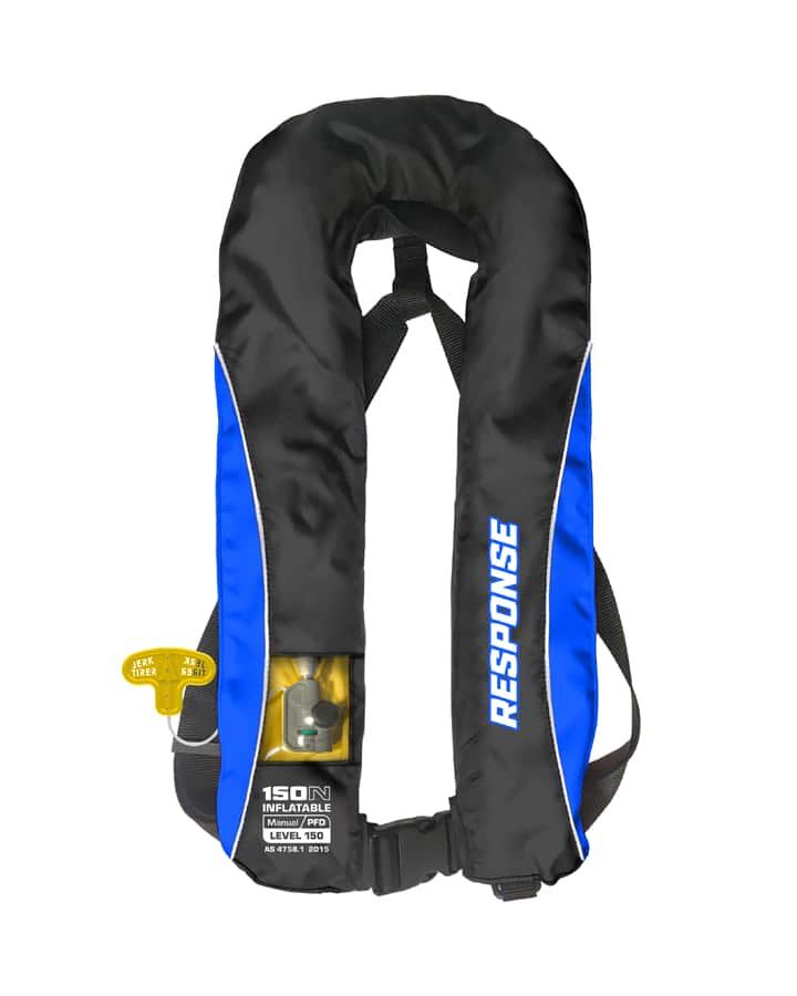 Response Manual Inflatable Adult Blue
