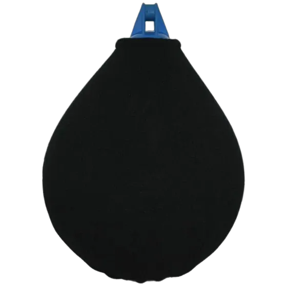 Majoni Fender Teardrop Cover Double Thickness 850mm x 1.05M - Black
