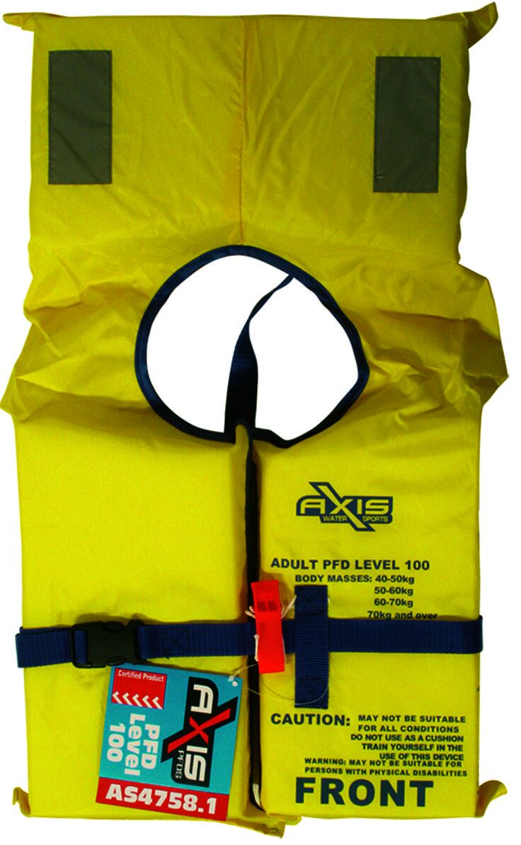 Axis Adult Lifejacket Standard L100