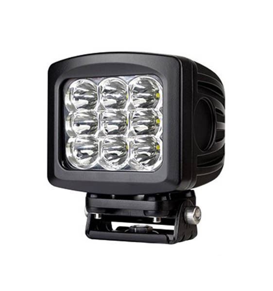 Roadvision LED Work Light Square Spot Beam 1030V 9 x 10W LEDs 90W 7200lm IP67 135x124x150mm H/D Roa
