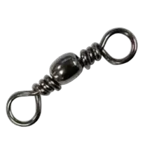Seahorse Black Barrel Swivel Size #4 - 49pcs