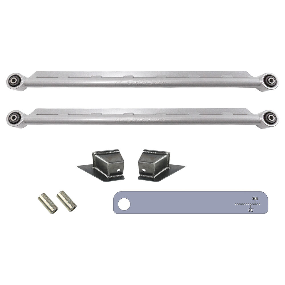 Superior Engineering Superior Rear Long Arm Kit to suit Nissan Patrol GQ/GU Silver