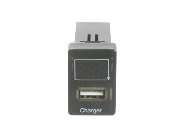 Superior Engineering Superior USB Charge with Voltage Meter Socket to suit Toyota Hilux 2015-07/25/LandCruiser 200 Series (Each)