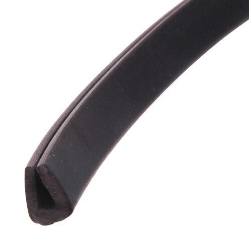 Superior Engineering PVC Foam Edge Trim Black U Channel 1700mm