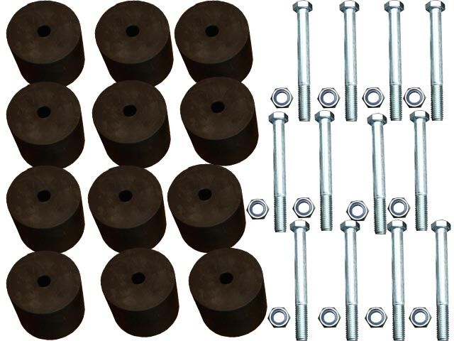 Superior Engineering Body Lift Kit 2" (50mm) Lift to suit Holden Rodeo RA/Colorado RC/Isuzu D-max Single Cab (Diesel Manual Style Side) with Tray Lift