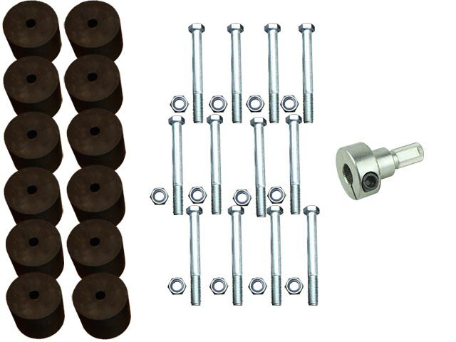 Superior Engineering Body Lift Kit 2 Inch (50mm) Lift to suit Toyota Hilux 2015-07/25 Dual Cab (Petrol Manual Style Side) with Tray Lift (Kit)