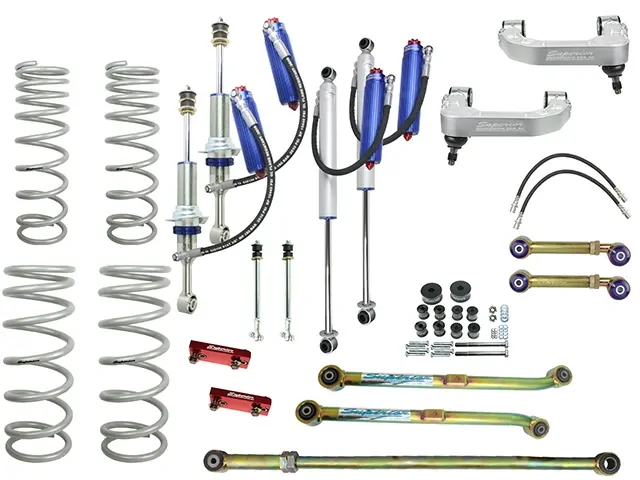 Superior Engineering Superior Remote Reservoir 2.0 4 Inch (100mm) Lift Kit to suit Toyota Prado 150 Series 08/2017 on (Kit)