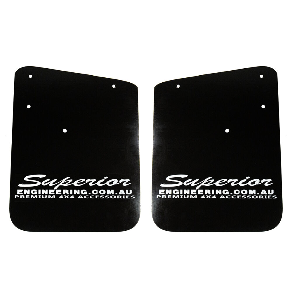 Superior Engineering Superior Premium Mudflaps to suit Toyota LandCruiser 300 Series Front-No Flare