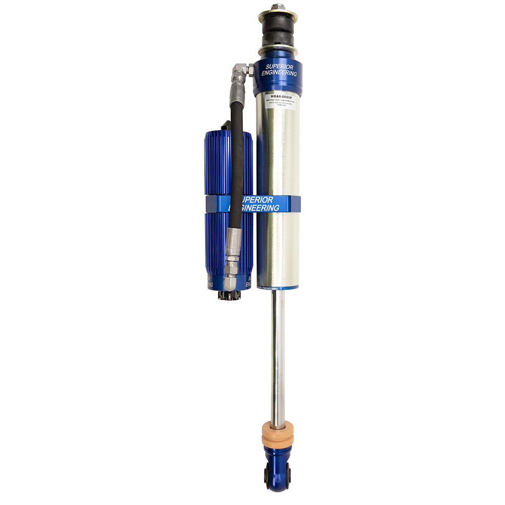 Superior Engineering Superior Adjustable 2.5 Monotube Piggyback Reservoir Shock Rear 2 Inch (50mm) Lift to suit RAM 1500 DT 2019 on