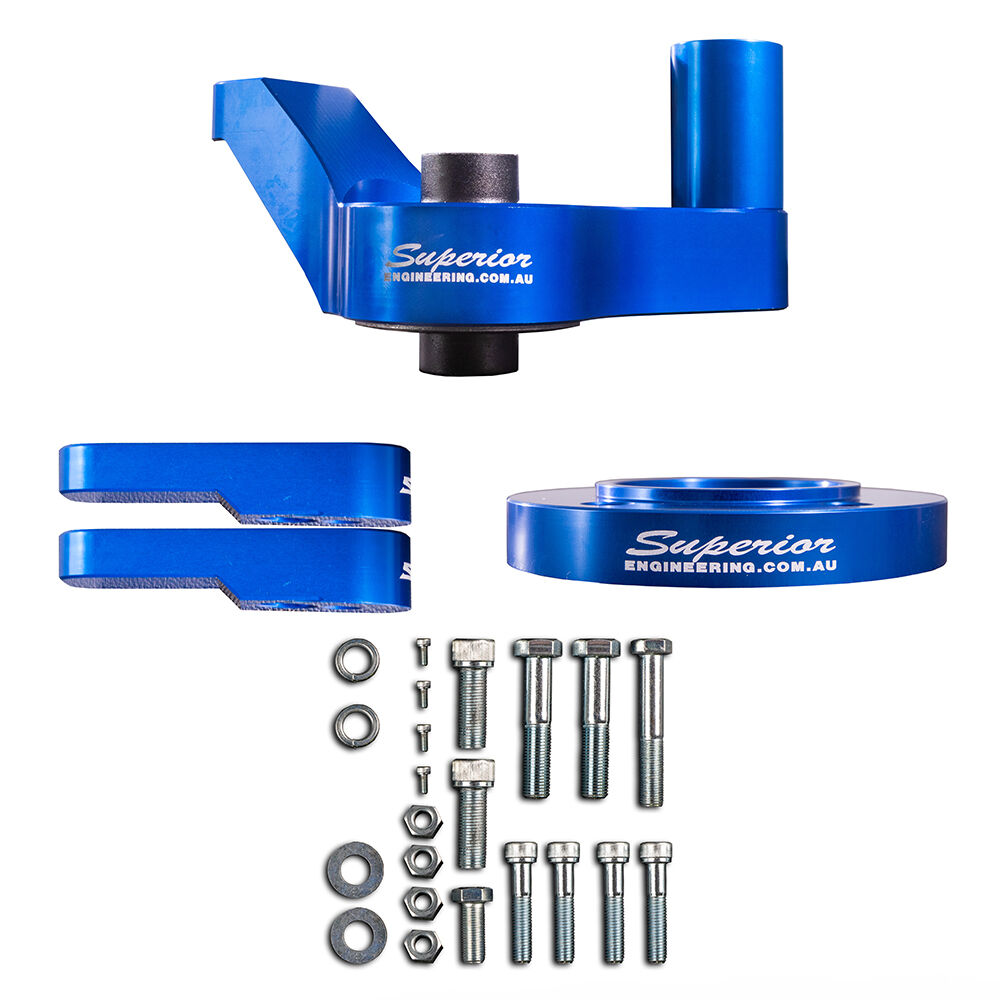 Superior Engineering Superior Billet Series 6061-T6 Alloy 25mm Diff Drop Kit to suit Isuzu D-Max/Mazda BT50 2020 On (4JJ3 Engine Only)