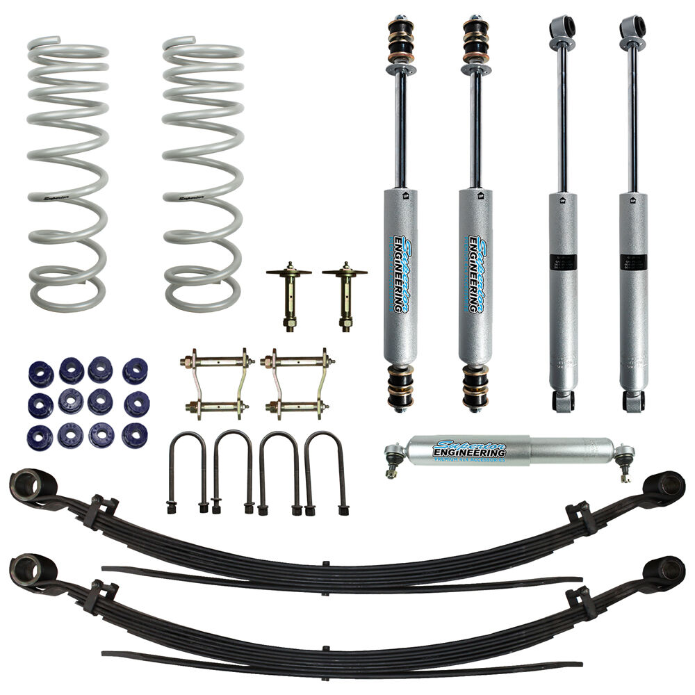 Superior Engineering 2 Inch (50mm) Lift Kit to suit Toyota LandCruiser 76 Series 2023 on 2.8lt 4cyl