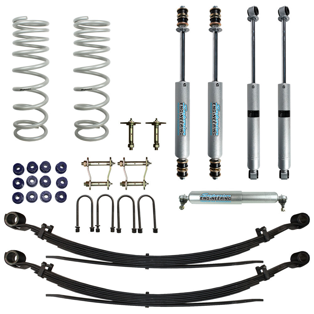 Superior Engineering 2 Inch (50mm) Lift Kit to suit Toyota LandCruiser 79 Series Single Cab 2023 on 2.8lt 4cyl