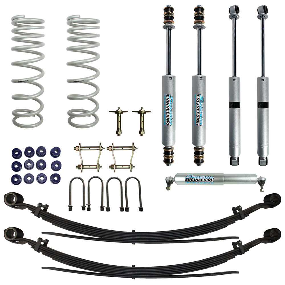 Superior Engineering 2 Inch (50mm) Lift Kit to suit Toyota LandCruiser 79 Series Dual Cab 2023 on 2.8lt 4cyl