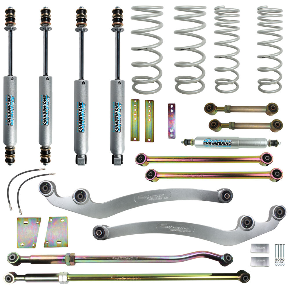 Superior Engineering 6 Inch (150mm) Lift Kit to suit Toyota LandCruiser 80 Series