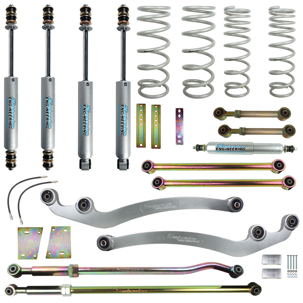 Superior Engineering 6 Inch (150mm) Lift Kit to suit Toyota LandCruiser 105 Series