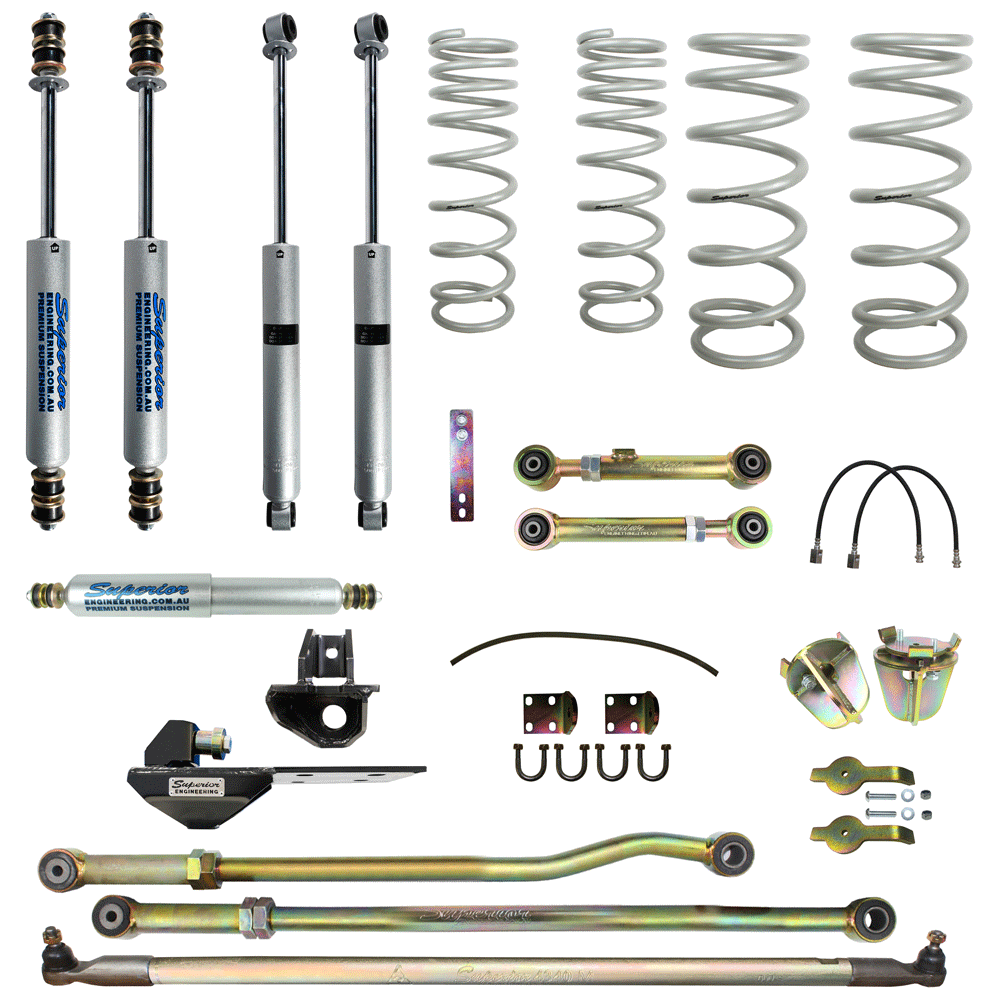 Superior Engineering 2 Inch (50mm) Lift Kit to suit Nissan Patrol GQ