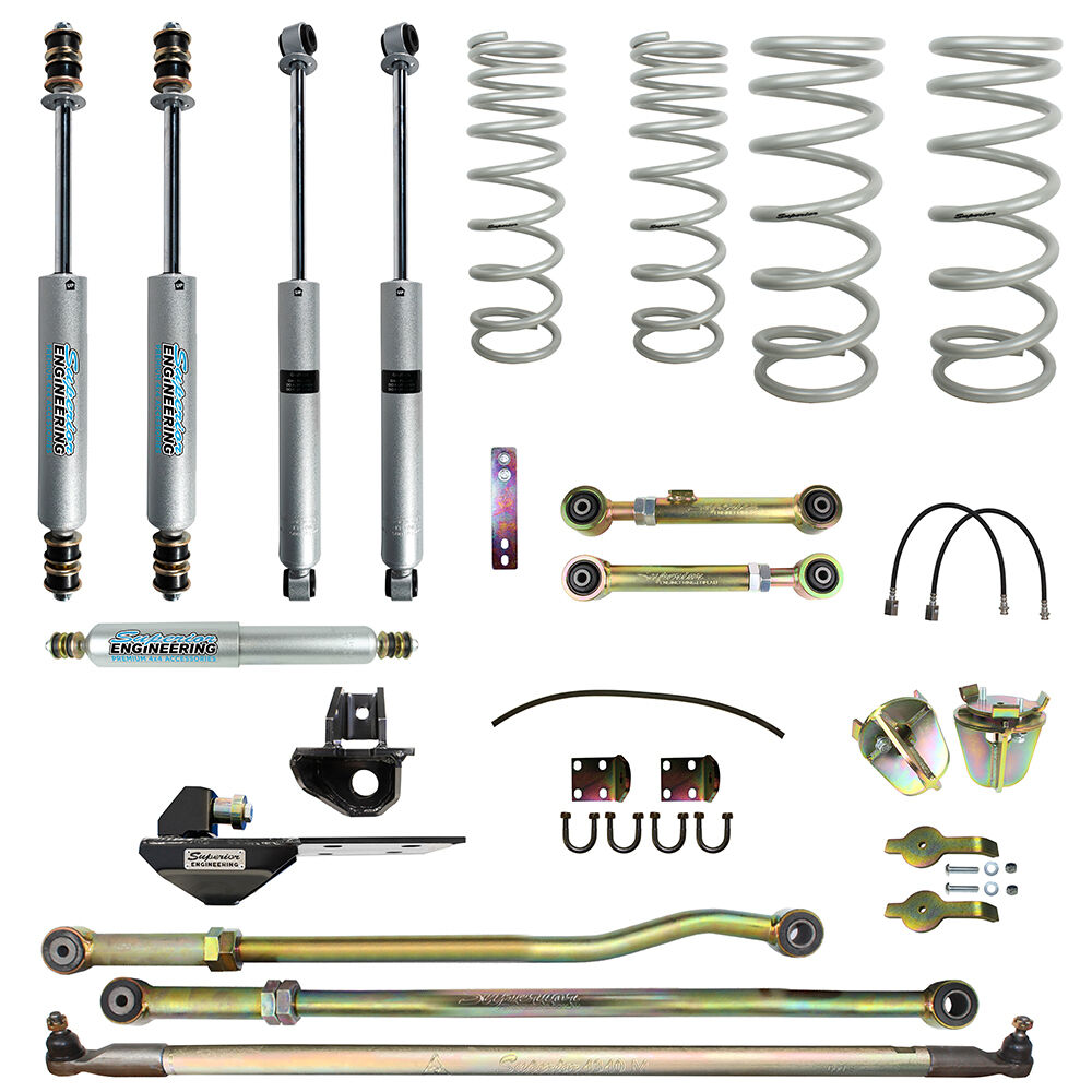 Superior Engineering 4 Inch (100mm) Lift Kit to suit Nissan Patrol GQ