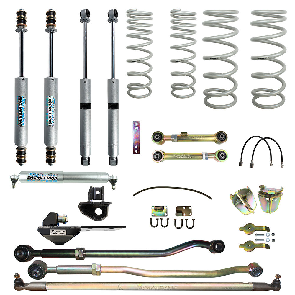 Superior Engineering 5 Inch (125mm) Lift Kit to suit Nissan Patrol GU 2000 on Wagon 4.8lt