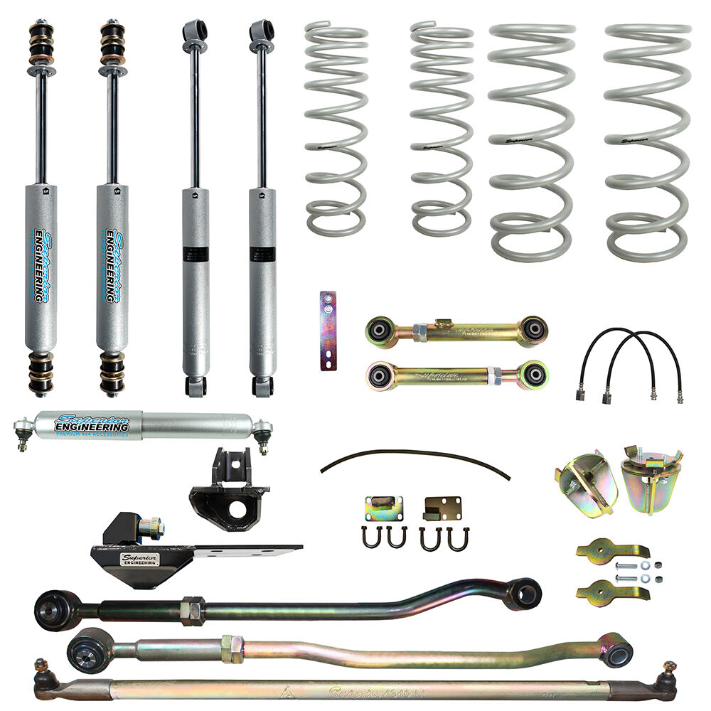 Superior Engineering 6 Inch (150mm) Lift Kit to suit Nissan Patrol GU 2000 on Wagon 4.8lt