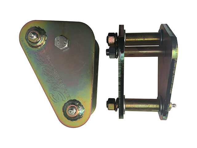 Superior Engineering Superior Anti-Inversion Extended Shackles 2 Inch (50mm) to suit Nissan Patrol MQ Front