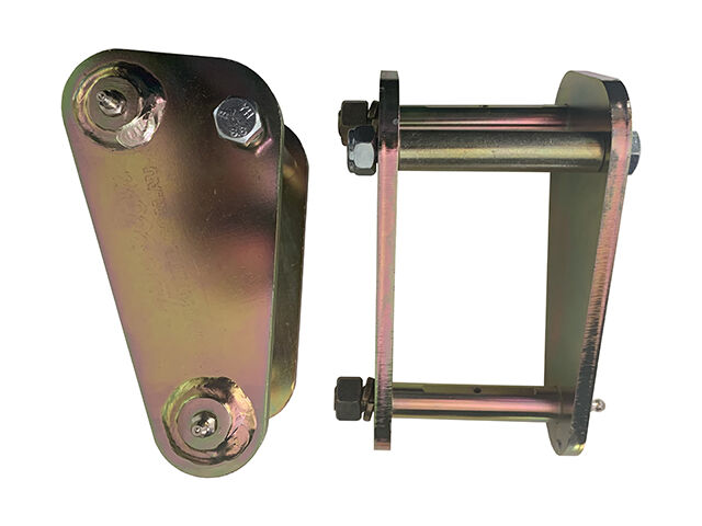 Superior Engineering Superior Anti-Inversion Extended Shackles 2 Inch (50mm) to suit Toyota LandCruiser 73/74/75 Series Rear