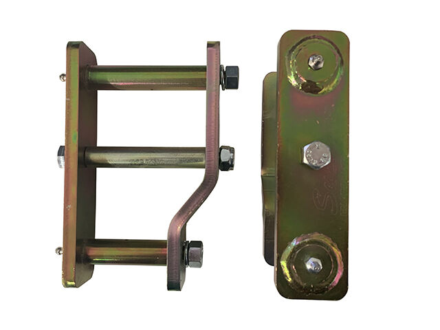 Superior Engineering Superior Extended Shackles 2 Inch (50mm) to suit Nissan Navara D40 Rear