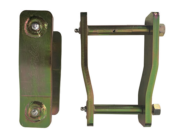 Superior Engineering Superior Extended Shackles 2 Inch (50mm) to suit Mitsubishi Triton ML-MN Rear