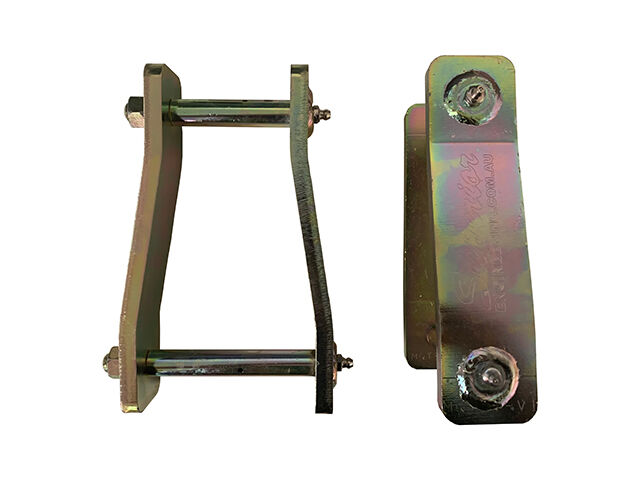 Superior Engineering Superior Extended Shackles 2 Inch (50mm) to suit Mitsubishi Triton MQ-MR Rear