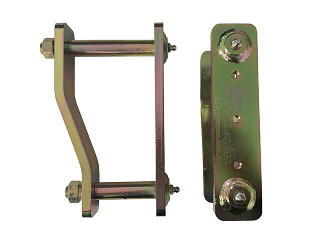 Superior Engineering Superior Extended Shackles 2 Inch (50mm) to suit Toyota Hilux 2015 on Rear