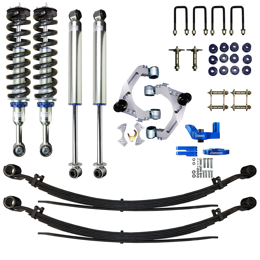 Superior Engineering Superior Monotube IFP 2.0 3 Inch (75mm) Lift Kit to suit Mazda BT-50 07/2020 On