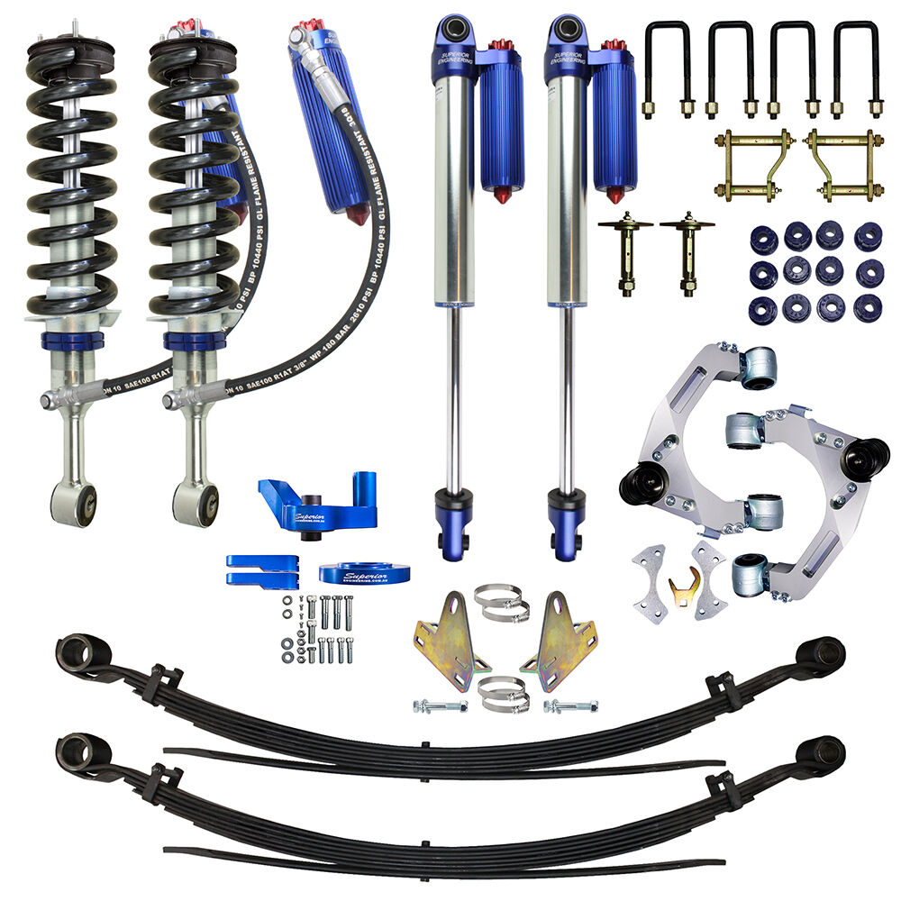 Superior Engineering Superior Remote Reservoir 2.0 3 Inch (75mm) Lift Kit to suit Isuzu Dmax/Mazda BT-50 07/2020 On