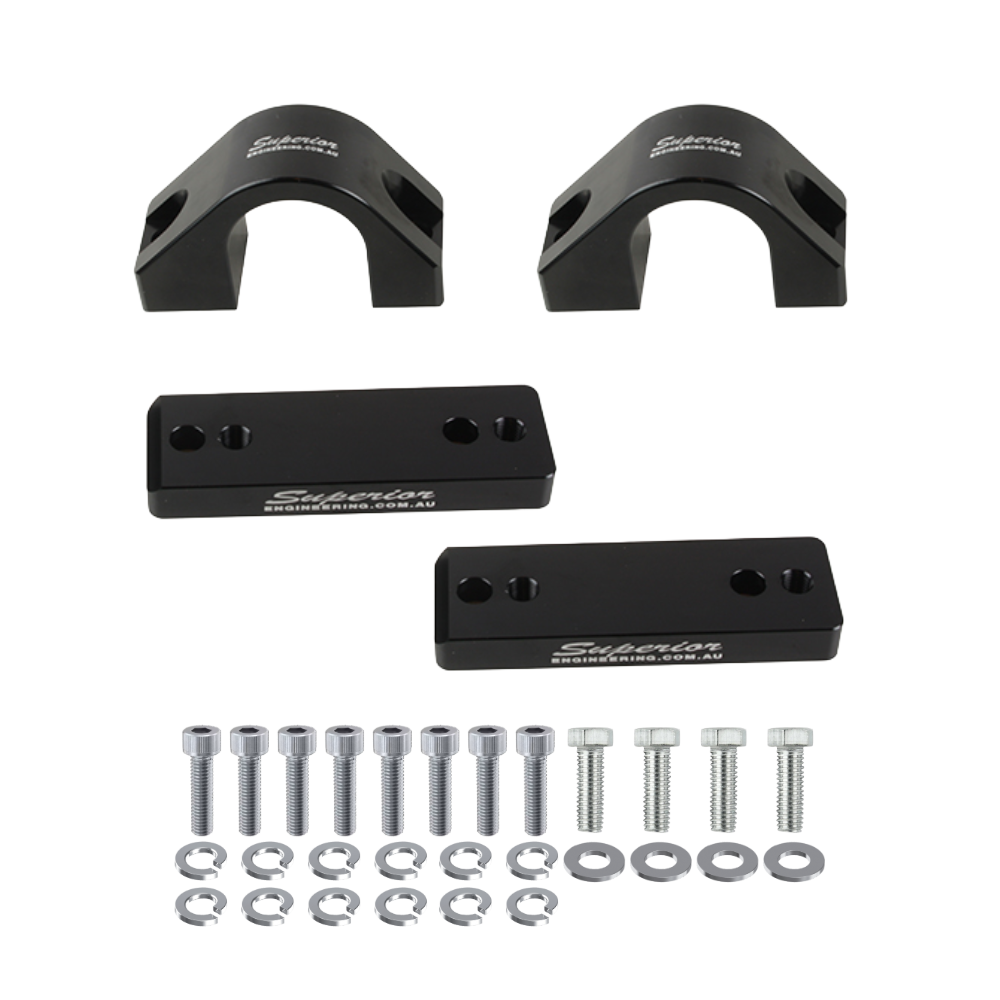 Superior Engineering Superior Aluminium Sway Bar Mounting Bracket Kit to suit Toyota Hilux 2015-07/25