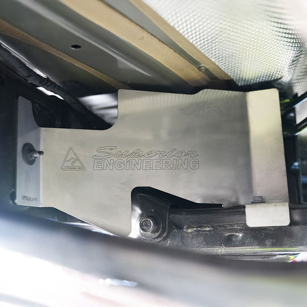 Superior Engineering Superior Fuel Tank Front Guard Stainless Steel to suit Jeep Gladiator JT