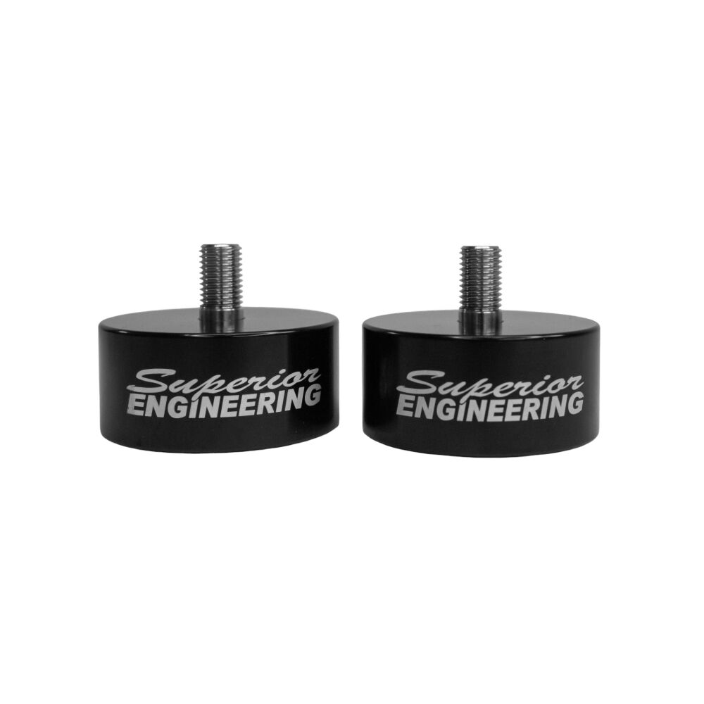 Superior Engineering Superior Billet Series 6061-T6 Alloy Bump Stop Extension 25mm to suit Suzuki Jimny 2019 on Rear - BSEX-B-JIM02
